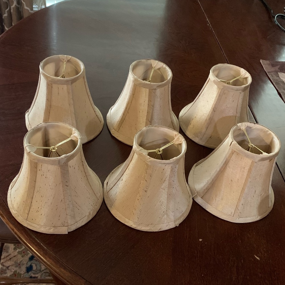 Chandelier Lamp Shades Set of 6
